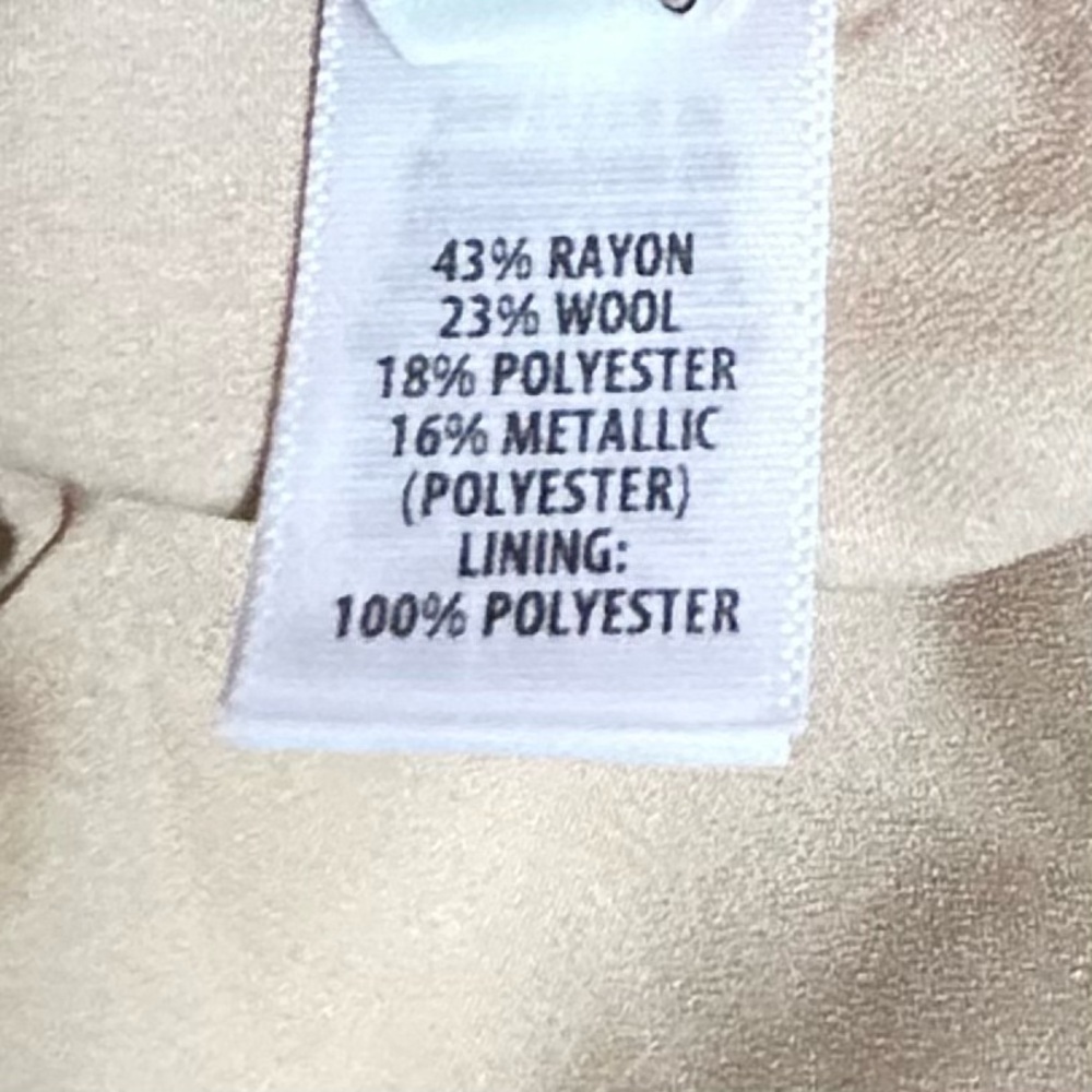 St. John gold knit blazer - Picture 11 of 13